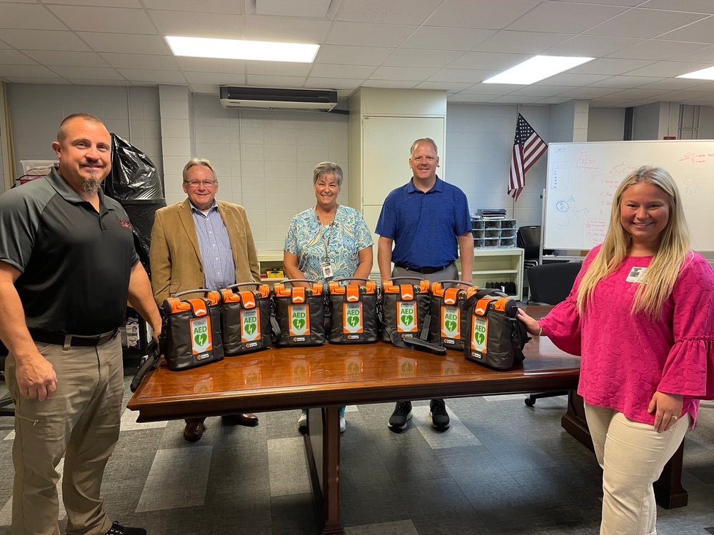 New AED machines