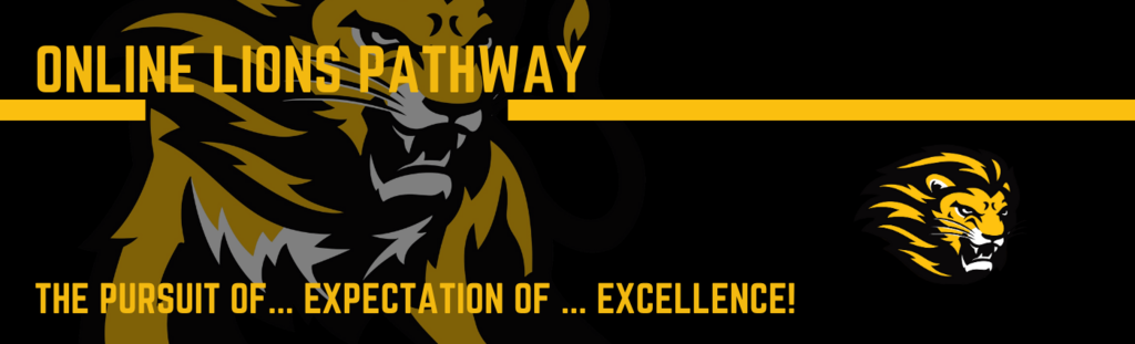 Online Lions Banner