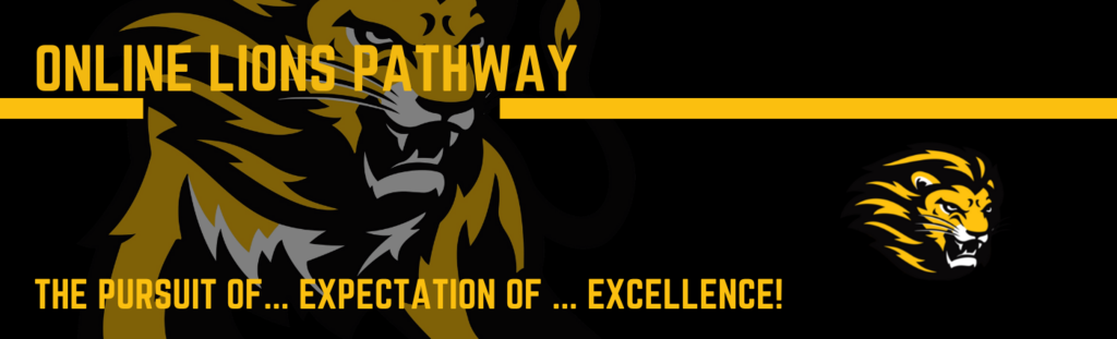 Online Lions Banner