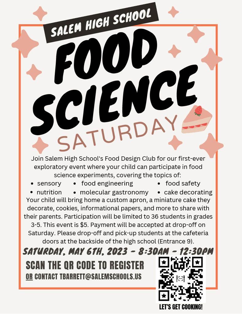 Food Science Flyer