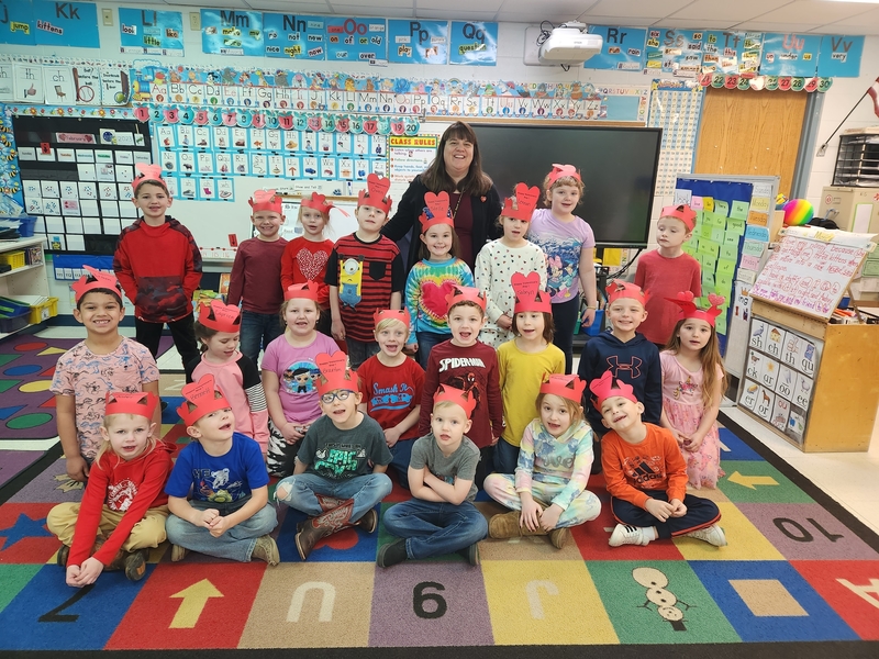 Mrs. Weaver and Class